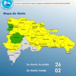 COE descontinúa el nivel de alerta roja para 4 provincias; aumenta a 26 en amarilla y mantiene 2 en verde