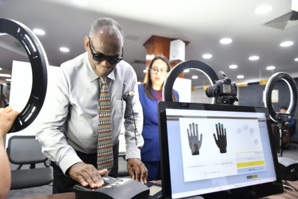 JCE, Cedulación No vidente