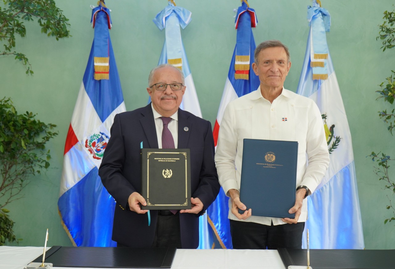 República Dominicana y Guatemala fortalecerán cooperación económica entre ambos países