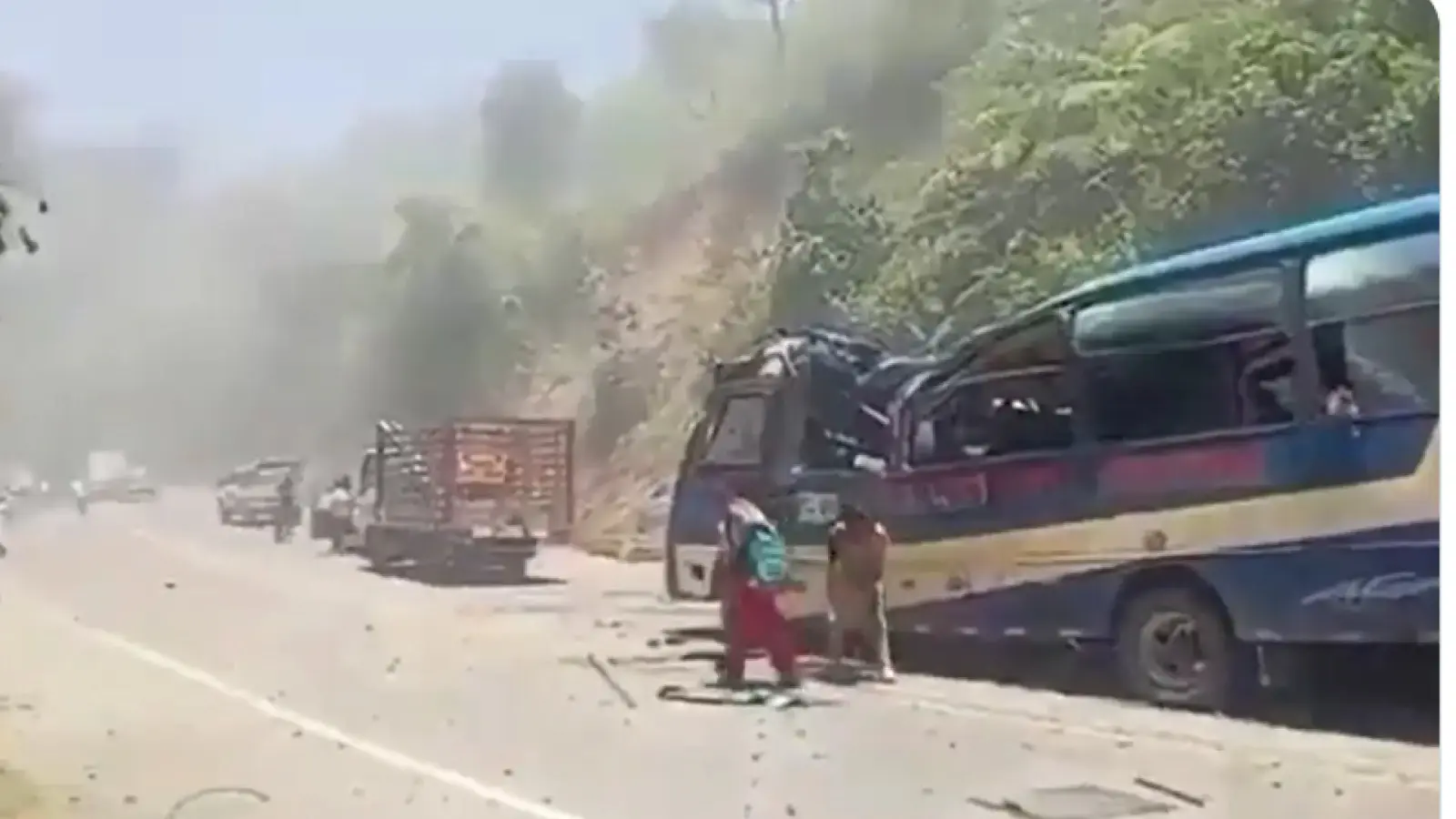 Al menos siete muertos y 17 heridos por ataque terrorista en Vía Panamericana en Colombia
