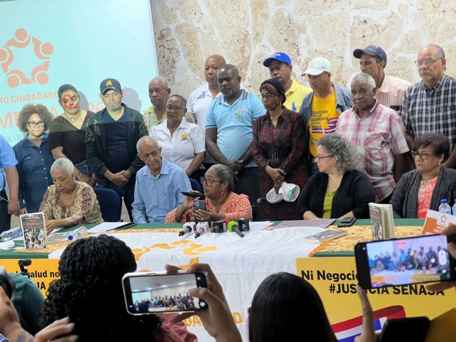 Celebración de la Asamblea de Planificación del Foro Ciudadano, la Coalición por la Seguridad Social Digna.
