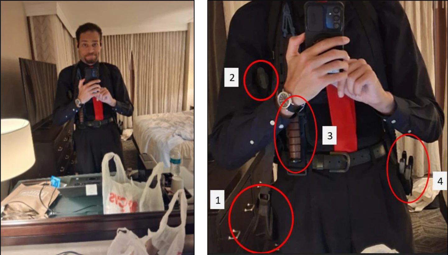 El hombre acusado de intentar matar a Trump se tomó una foto momentos antes del ataque