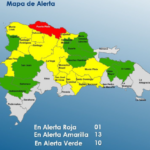 Puerto Plata es colocada en alerta roja se esperan intensas lluvias en las próximas horas
