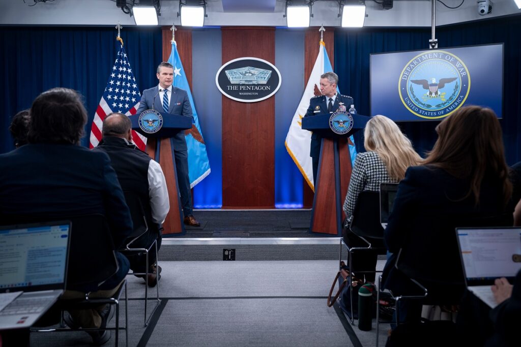 Pete Hegseth-Guerra-Irán