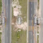 Tránsito será cerrado esta noche en tramo de la avenida Ecológica por instalación de vigas en puente