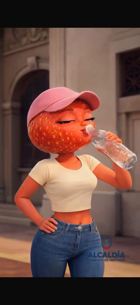 "Fruti-novelas" contra la basura: la apuesta viral de Santiago