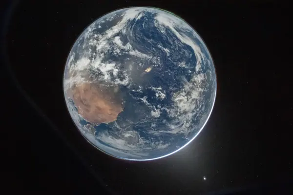Primeras imágenes de la Tierra desde el Artemis II