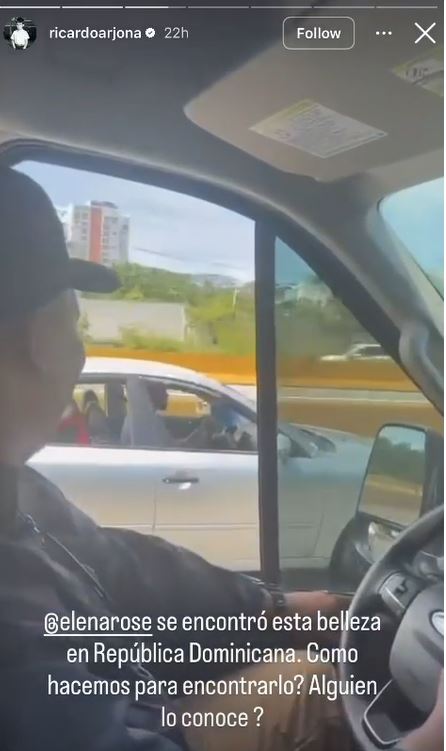 ¿Lo conoces? Ricardo Arjona busca a dominicano que escucha su música a todo volumen