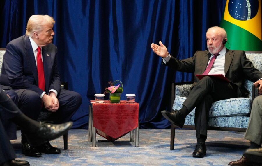 En la reunión con Donald Trump, Lula planteó  temas bilaterales, entre ellos los aranceles.
