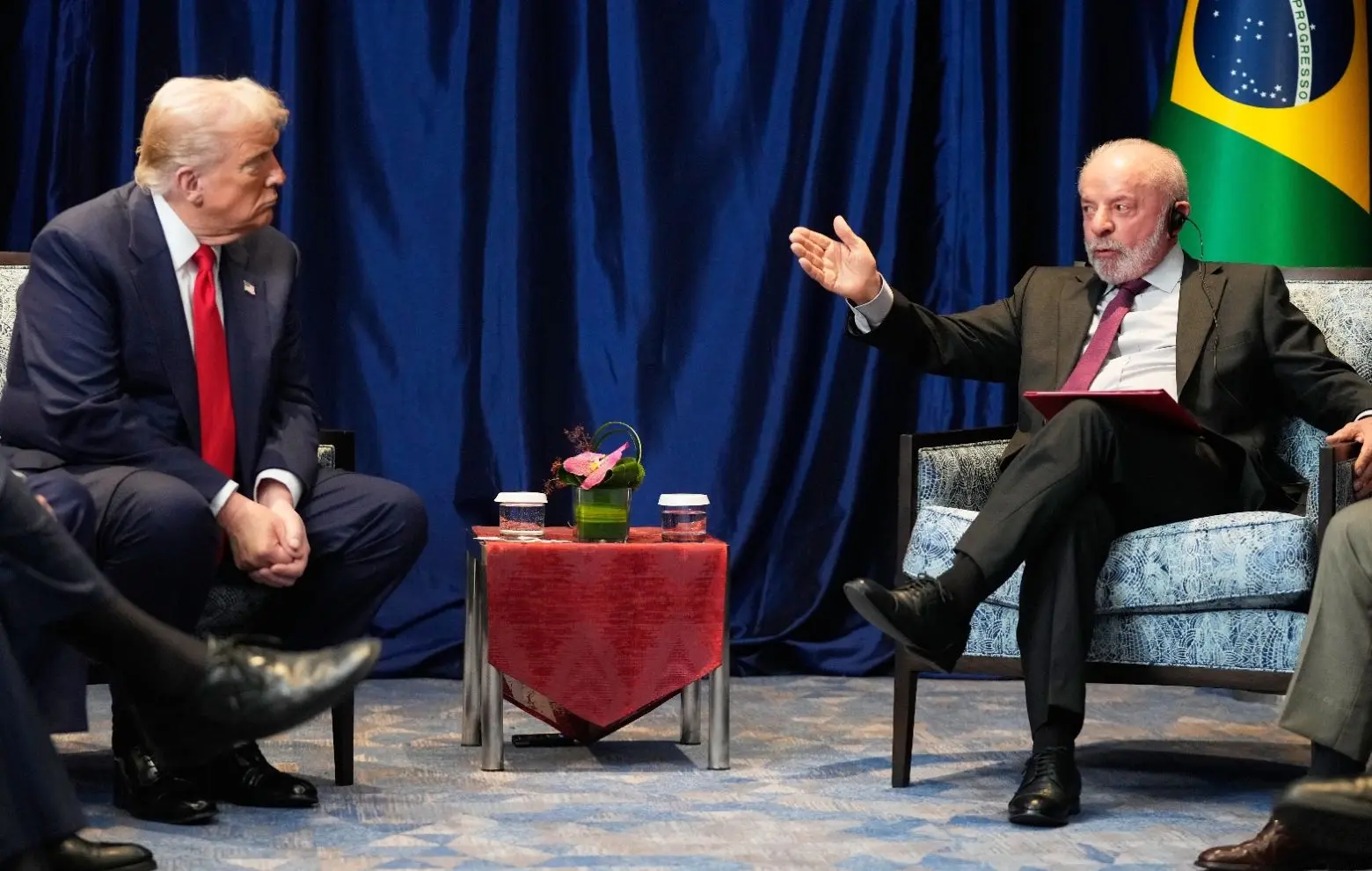 Lula pondera reunión hizo con Donald Trump