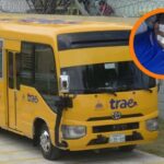 Motoristas atacan chofer de autobús TRAE con alumnos