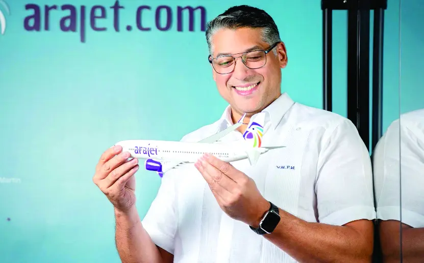 Víctor Pacheco Méndez, CEO y fundador de Arajet.