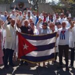 Guatemala sale de brigadas cubanas