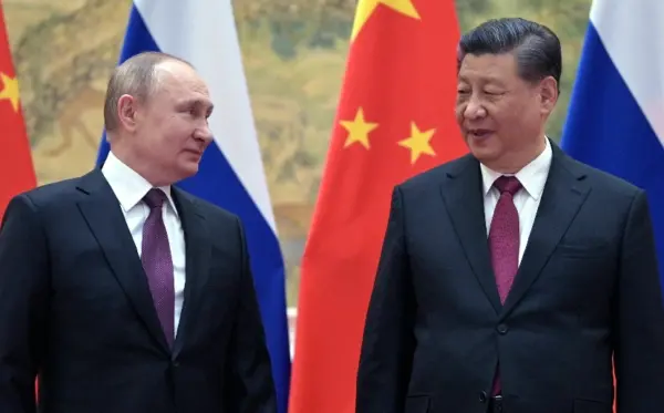 Vladimir Putin y Xi Jinping reunidos en una pasada cumbre.