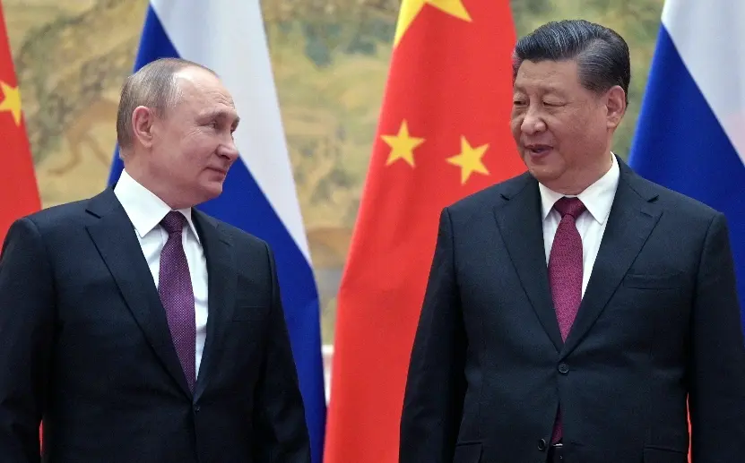 Vladimir Putin y Xi Jinping reunidos en una pasada cumbre.