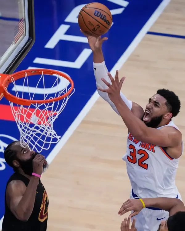 Karl-Anthony Towns   afirma que los Knicks han encontrado la fórmula ganadora.  AP