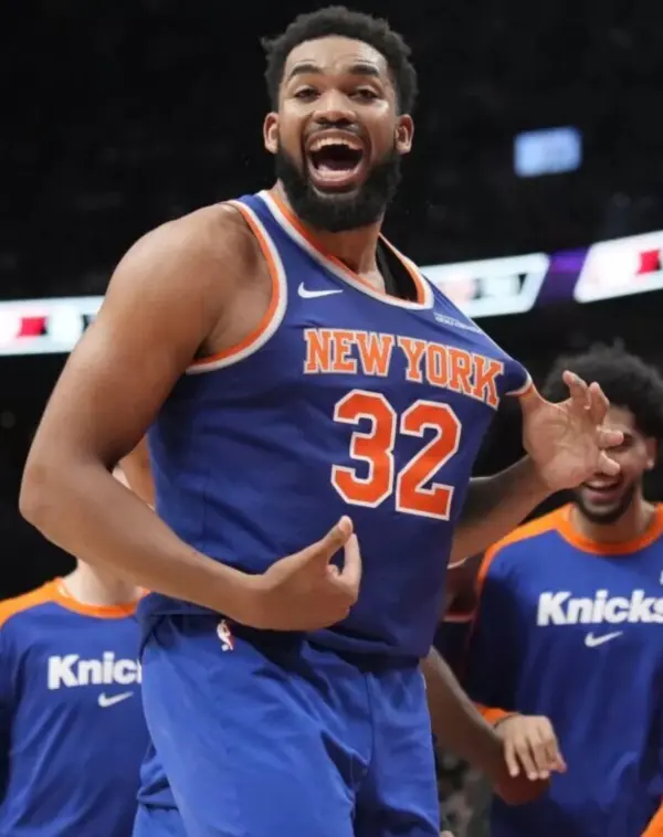 Karl Anthony Towns tiene asegurados 120 millones de dólares por dos temporadas  .     archivo