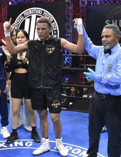 Feudri Franco, fue el  ganador por por decisión unánime.