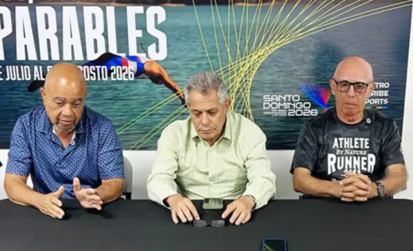 Cándido Vélez, Michael Serralta y Julio Roberto Gómez,  de la Comisión Técnica de CCS.