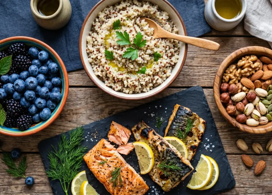 Prioriza alimentos naturales, proteínas limpias, vegetales y grasas buenas.
