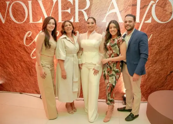 Madelyn Rodríguez, Ydalia Calvo, Ámbar Gil, Esmeralda Gil y Erick Gil.