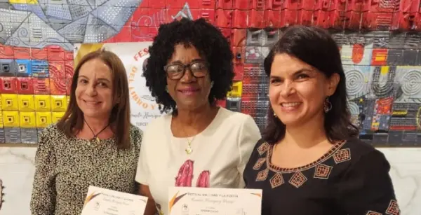 Altagracia Mella Russo, Ana María Henríquez y Jennifer Martínez Mella.