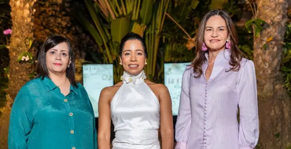 Omayra Ramírez, Patricia Acosta y Celeste Pérez.