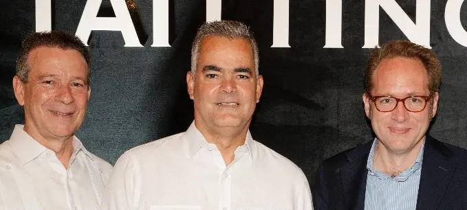 José Jiménez, Raúl Peña y Clovis Taittinger.