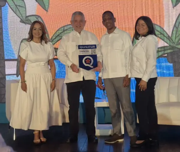 Aguie Lendor, Roberto Henríquez, David Castillo y Johanny Ventura.