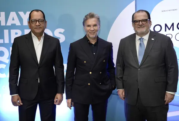 Fernando Martínez, Sergio Roitberg y Eduardo Valcárcel.