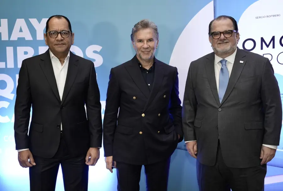Fernando Martínez, Sergio Roitberg y Eduardo Valcárcel.