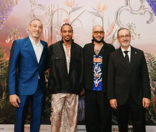 Víctor Fernández, Frank Pérez, Miguel Genao y Esteban Martínez Muga.