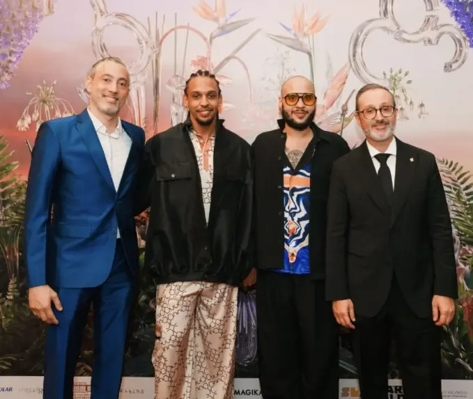 Víctor Fernández, Frank Pérez, Miguel Genao y Esteban Martínez Muga.
