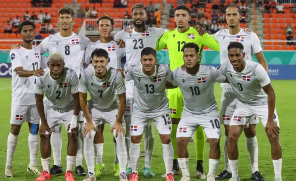 Integrantes de la selección nacional de fútbol que ha venido cosechando grandes resultados