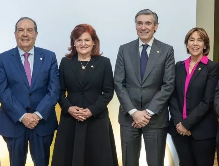 José Antonio Colomer, María Antonia Esteva, Javier Flores y Mercedes Canalda.