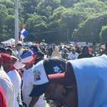 Protesta contra minería en San Juan llena la ciudad de carteles y activistas