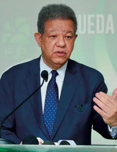 Leonel Fernández es el líder de Fuerza del Pueblo.