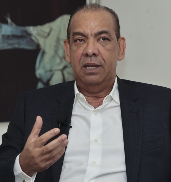 Deligne Ascención, coordinador del Gabinete de Transporte.  Arlenis castillo