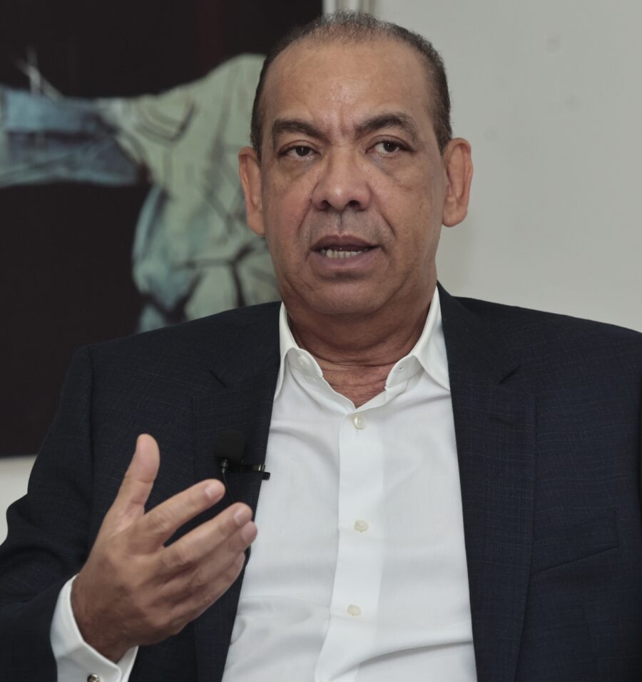 Deligne Ascención, coordinador del Gabinete de Transporte.  Arlenis castillo
