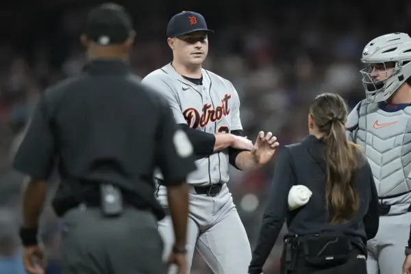 Tigers Braves Baseball