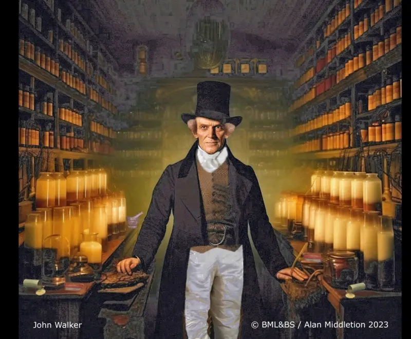 Un golpe de suerte: cómo un desconocido farmacéutico británico inventó por casualidad los fósforos de madera hace 200 años