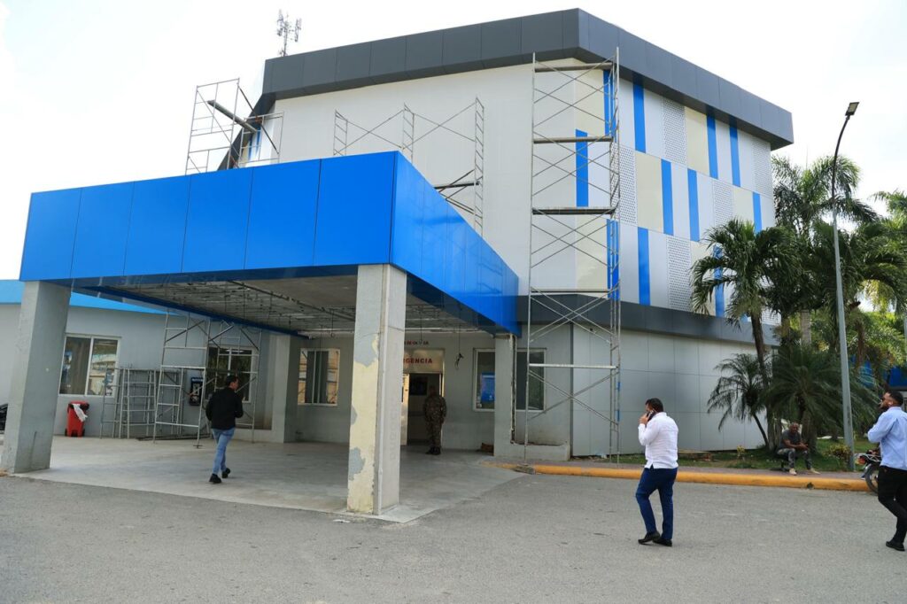 Área de emergencia del Hospital Vinicio Calventi. 