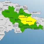 COE eleva a 10 las provincias en alerta por vaguada