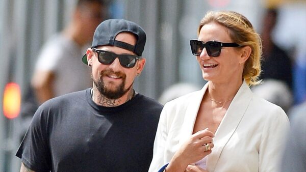 Cameron Díaz y el músico Benji Madden
