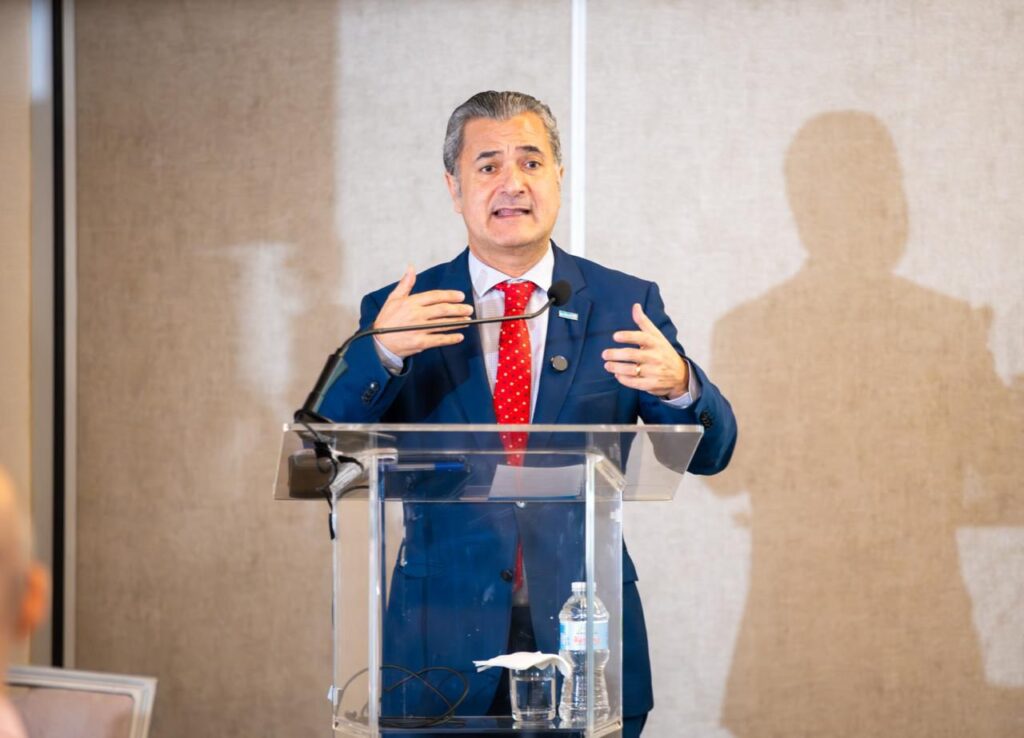Carlos Carrera, representante de Unicef, dijo que en el país hay que garantizar una adecuada gestión menstrual. Fuente externa.