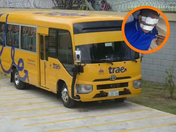 Chofer del TRAE resulta herido tras incidente con motoconchistas en Herrera