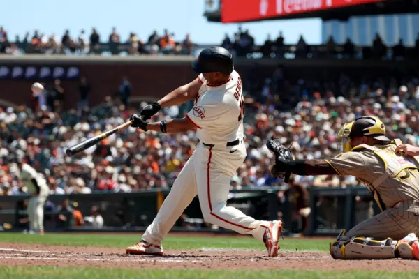 Padres Giants Baseball