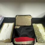 DNCD incauta láminas de cocaína ocultas en carpetas en una compañía de envíos