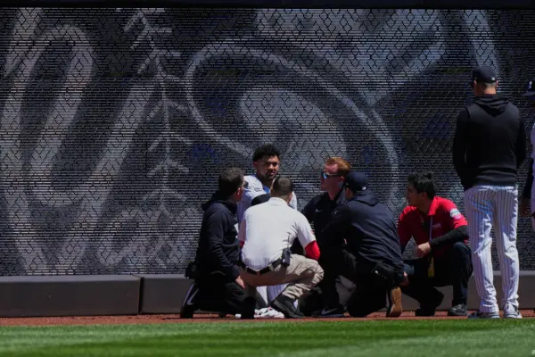 Rangers Yankees Baseball