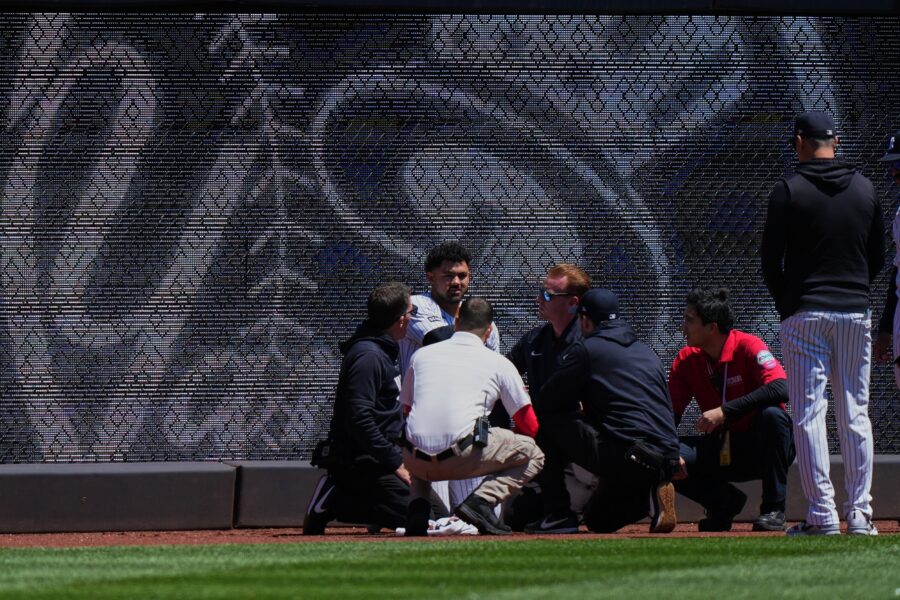 Rangers Yankees Baseball